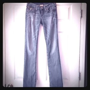 True Religion bootcut Jeans.